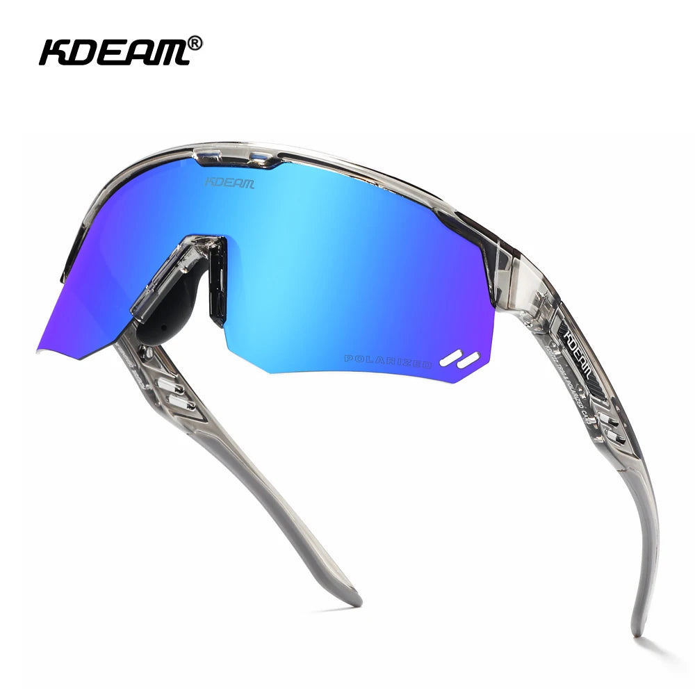 Óculos Ciclismo Polarizado UV400, Visão Perfeita - KDEAM KD0722
