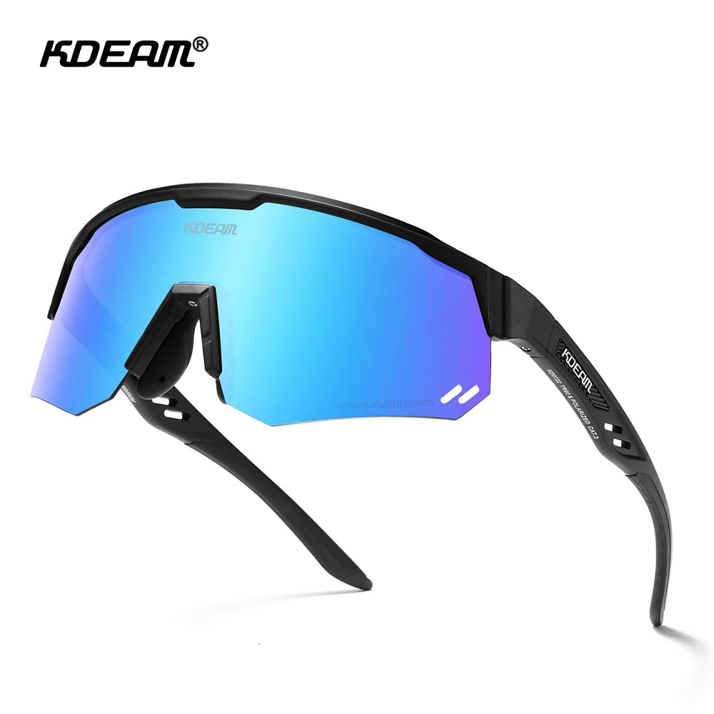 Óculos Ciclismo Polarizado UV400, Visão Perfeita - KDEAM KD0722
