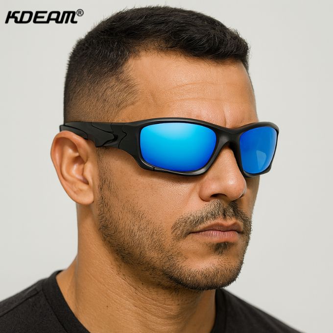 Óculos Masculino Esportivo Visão Noturna C9 Polarizado KDEAM KD0623B16