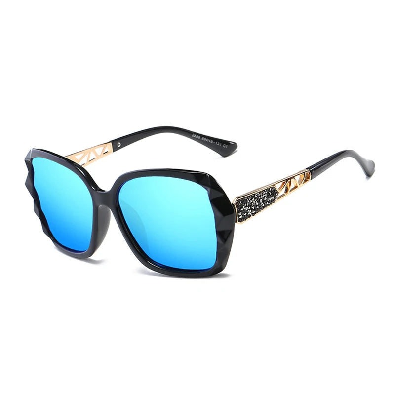 Óculos de Sol Feminino Cat Eye Polarizado | KDEAM KD835B2