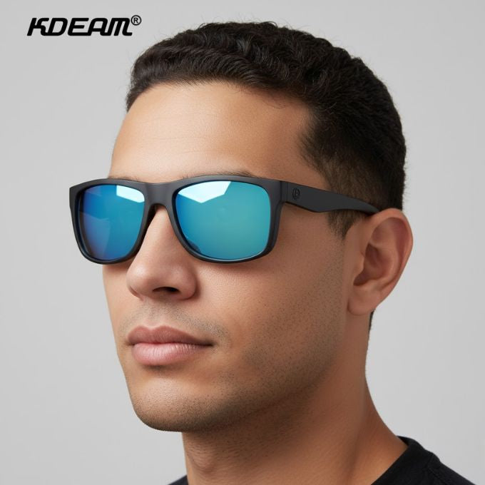 Óculos de Sol Masculino TR-90 Polarizado UV400 | KDEAM KD0721